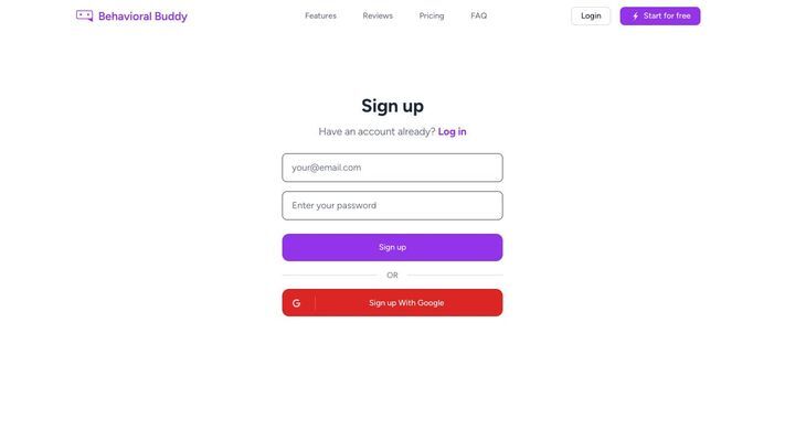 Behavioral Buddy