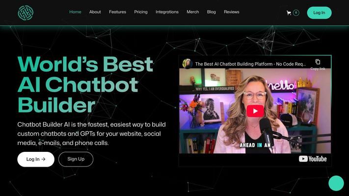 ChatBotBuilderai | Home | World's Best AI Chatbot Builder in 2024