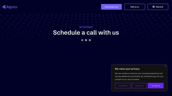 Aguru AI - Official Website