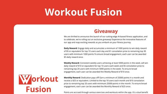 Workout Fusion