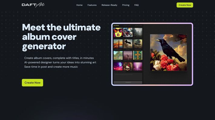 Daft Art — AI-powered Album Cover Generator
