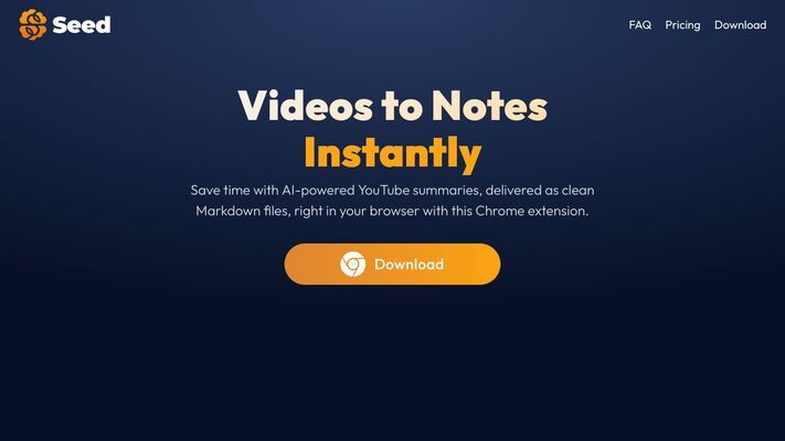 Seed Chrome Extension