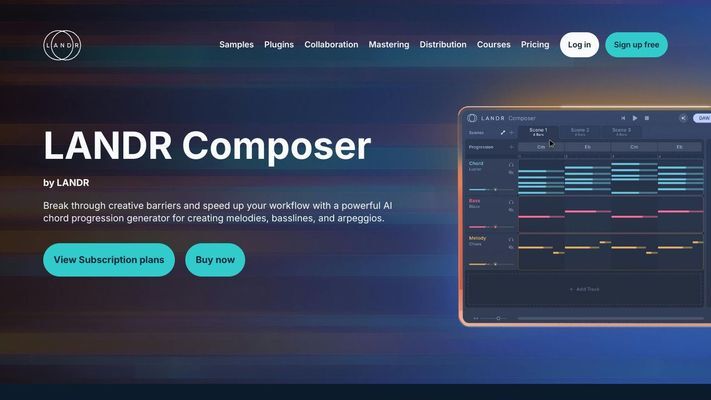 LANDR Composer