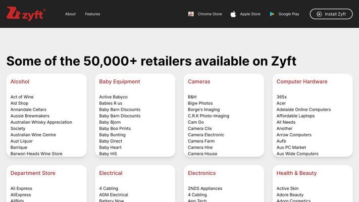 Zyft | Compare Prices in Australia