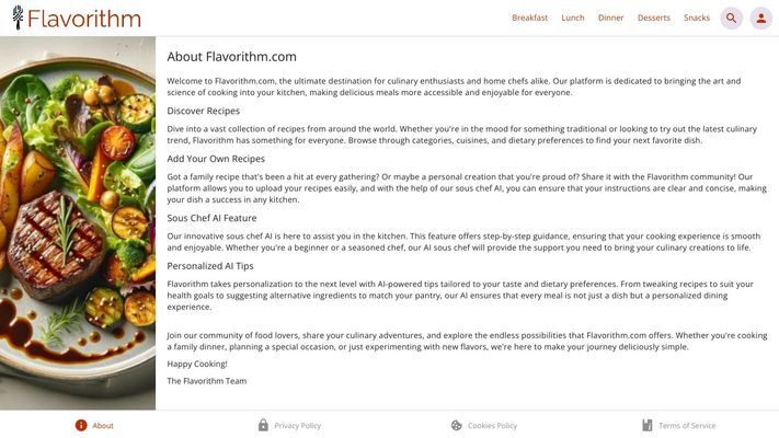Flavorithm