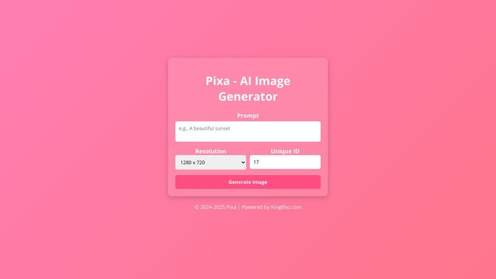 Pixa | Free AI Art Generator