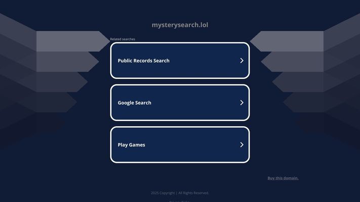 mysterysearch
