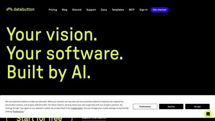 Databutton - The AI developer for non-techies