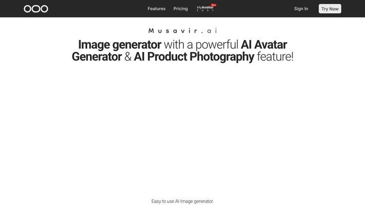 Image generator & AI Avatar generator & Product Photography