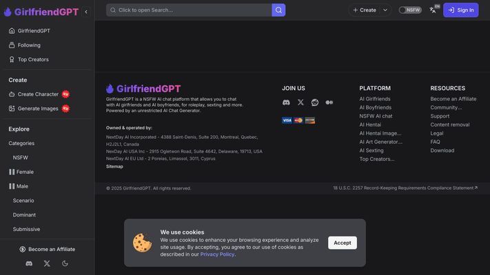 GirlfriendGPT - NSFW Character AI Chat - No Filter