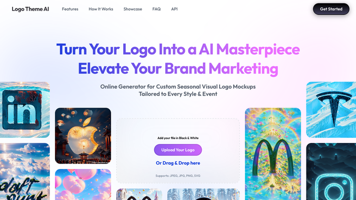 Logo Theme AI • Transform & Customize Your Logo with AI