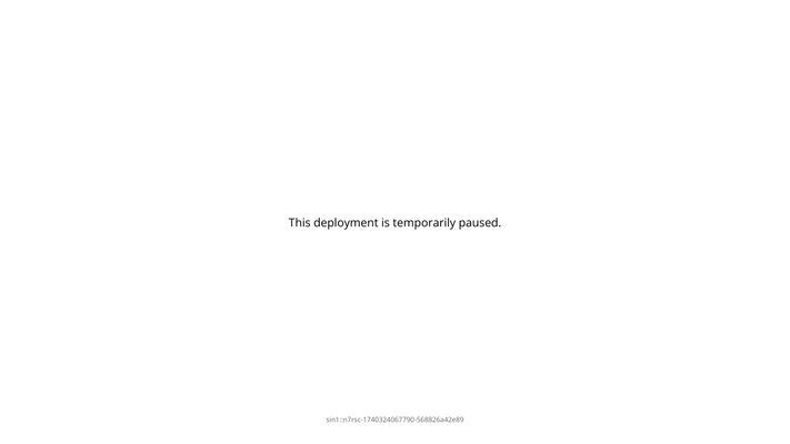 Deployment Paused