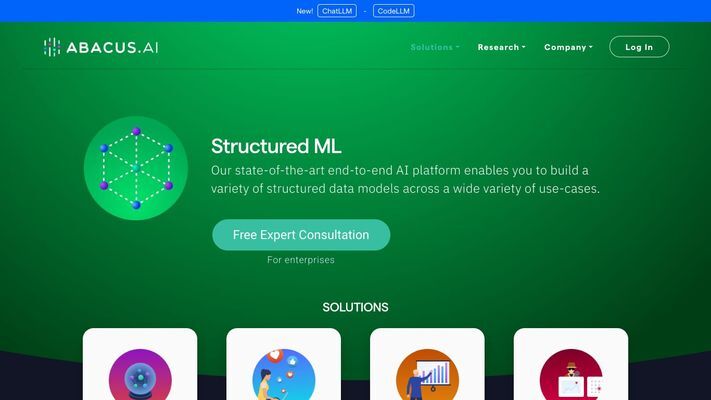 Abacus.AI - The world's first AI assisted end-to-end data science and MLOps platform