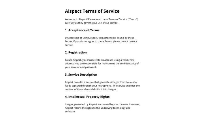 Aispect | New way to experience events
