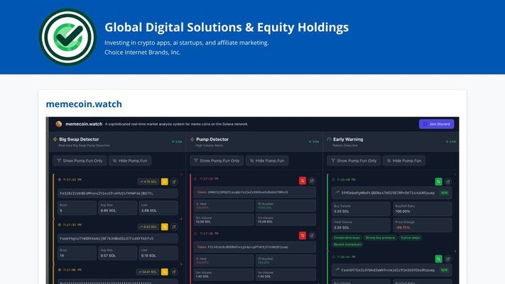 Global Digital Solutions & Equity Holdings