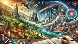 AI Story Generator and Fantasy World Builder