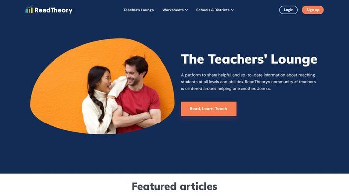 ReadTheory | Reading Comprehension Exercises