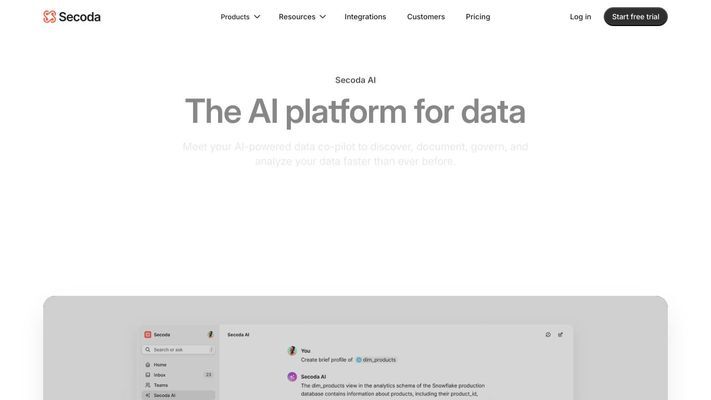 Secoda: Governed AI for Analytics