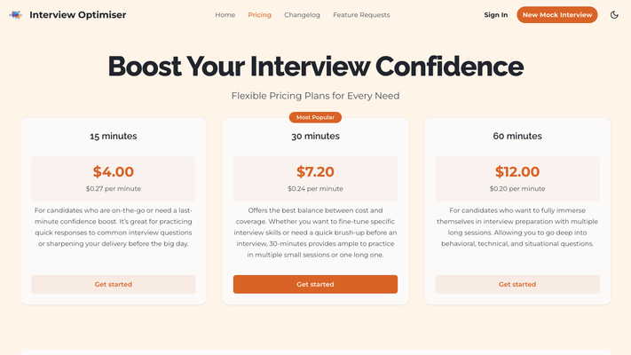 Interview Optimiser