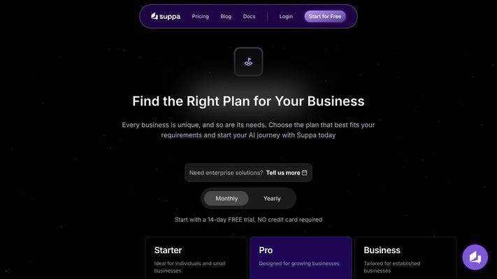 Suppa - Gain customer trust with AI chatbots that deliver