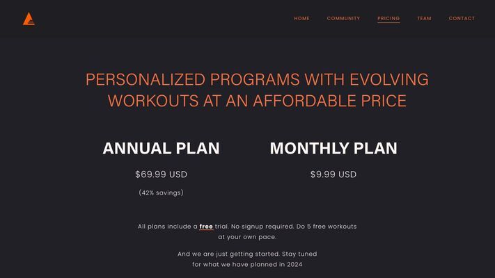 Ardor Fitness: AI Personal Training for Your Unique Journey