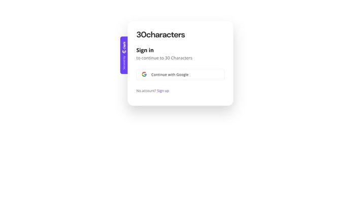 30characters - PPC and Google Ads Generator