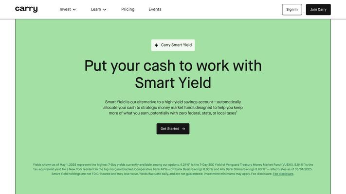Carry Smart Yield