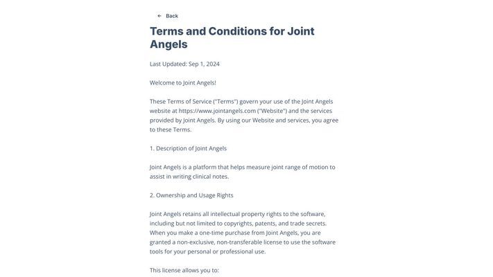 Joint Angels