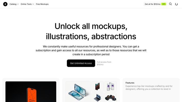 Highest quality mockups
