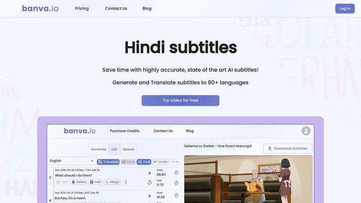 Banva | AI Subtitling, Transcription & Translation