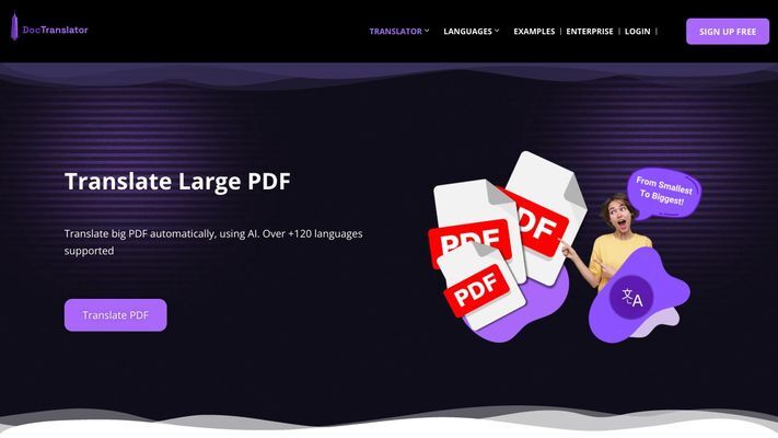 DocTranslator - Instantly Translate A Document