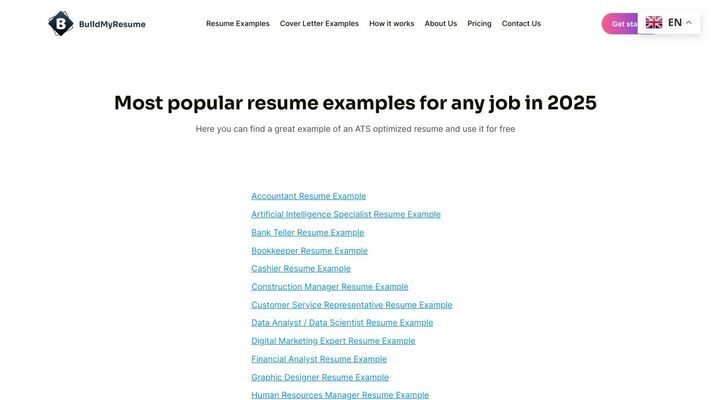 BuildMyResume