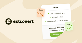Extrovert: Win deals before they start by joining every conversation your customers have on LinkedIn