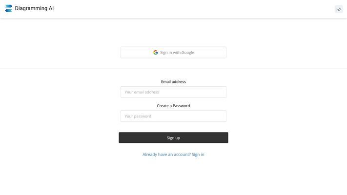 Diagramming AI – AI Diagram Generator & Smart Edits