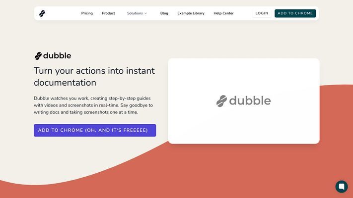 Dubble: Free Step By Step Guide and Screenshots Creator