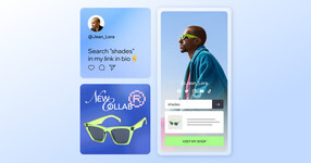A link in bio for your Instagram and TikTok | Hopp by Wix