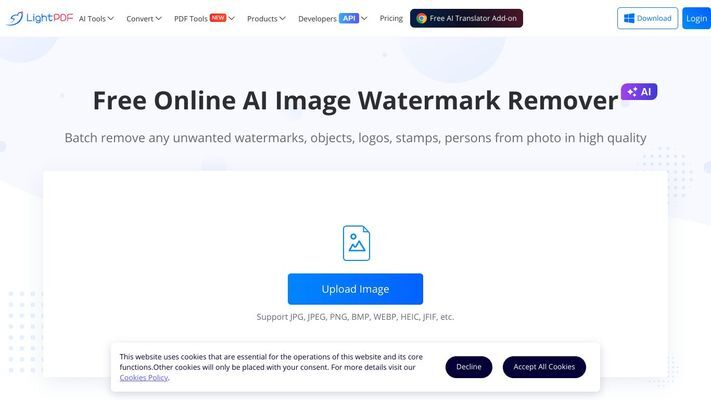AI-Powered Free Online PDF Editor, Converter & Reader - LightPDF