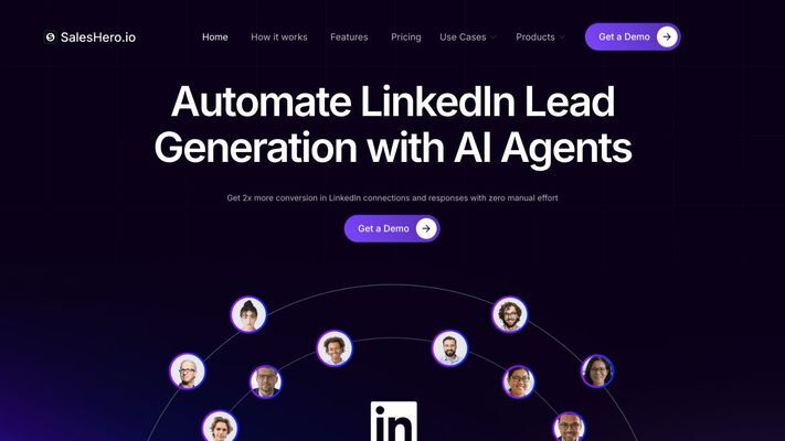 SalesHero.io: LinkedIn Automation Tool for Lead Generation and LinkedIn Prospecting