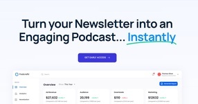 Podcraftr | Turn your Text Content into an Engaging Podcast Instantly - Podcraftr