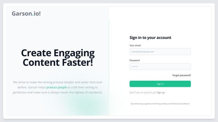 Garson.io