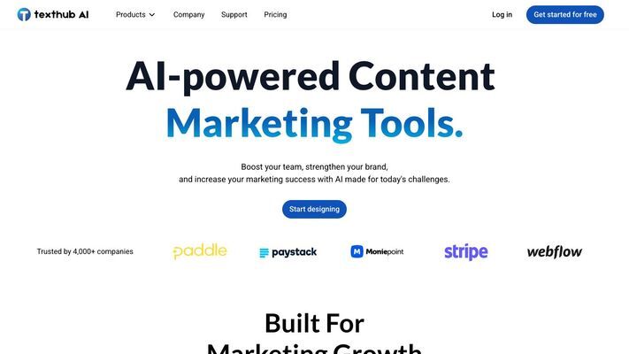 AI-powered Content Marketing Tools - Texthub AI