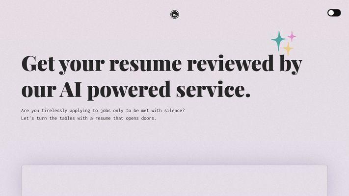 Resume Checker