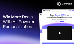 Personalized AI Sales Outreach Platform · GenPage