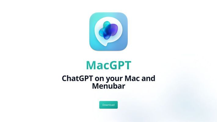 ChatGPT on your Mac and menubar