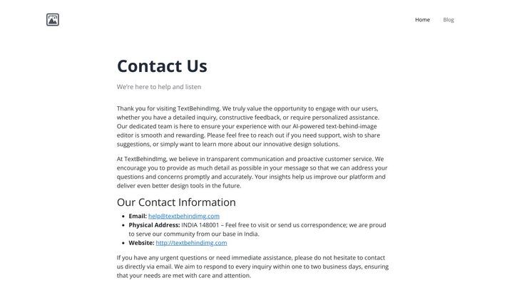 Free Text Behind Image Editor