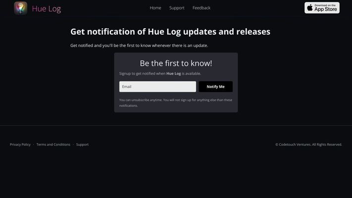 Hue Log