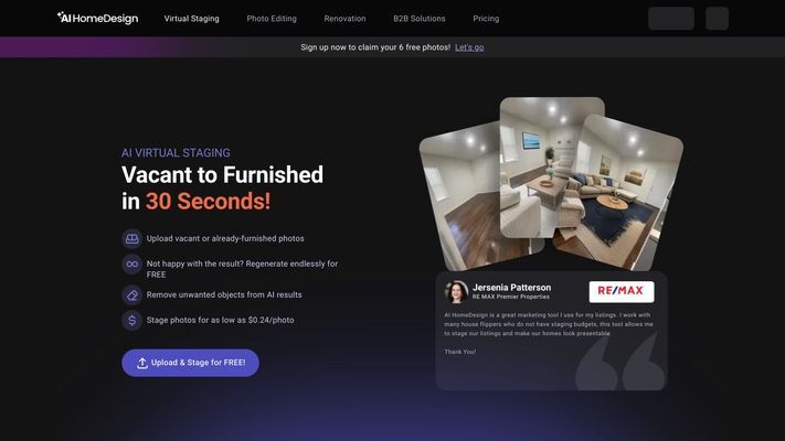 AI HomeDesign: AI Toolbox for Property Listing