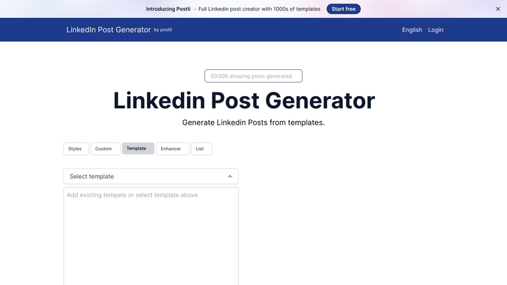 LinkedIn Viral Post Generator with AI