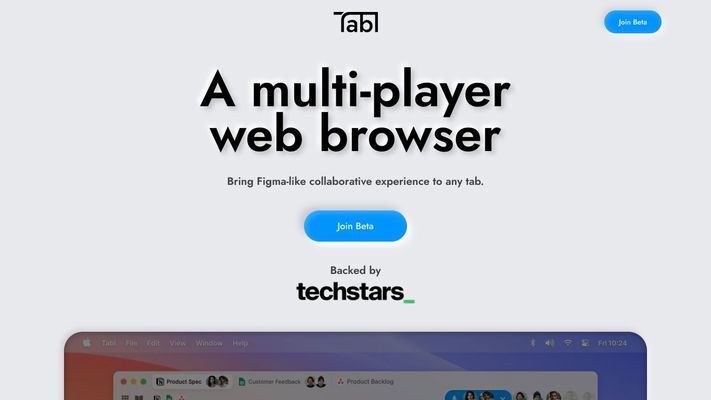 Tabl | A multi-player web browser