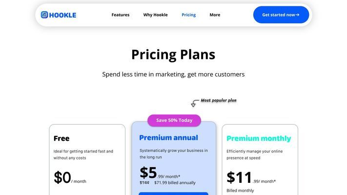 AI-Powered Social Media Assistant | For Small Businesses | Hookle